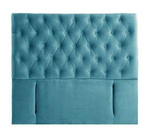 Respaldo King Florencia tela turquesa Latam Home
