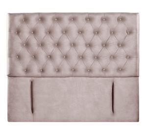 Respaldo 2 plazas Florencia cuero gris Latam Home