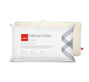 Almohada viscoelástica 42x80 cm Memory max blanco Rosen