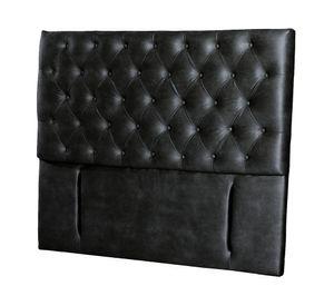 Respaldo 2 plazas Florencia cuero negro Latam Home