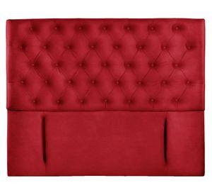 Respaldo 2 plazas Florencia cuero rojo Latam Home