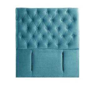 Respaldo 1.5 plazas Florencia tela turquesa Latam Home