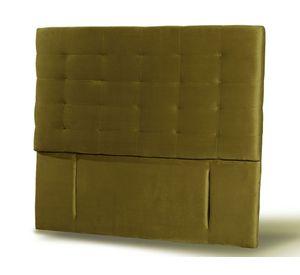 Respaldo King Napoles tela verde Latam Home