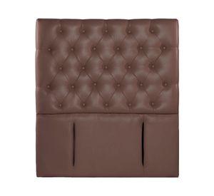 Respaldo 1.5 plazas Florencia pu chocolate Latam Home