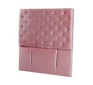 Respaldo 1 plaza Brescia tela rosa Latam Home