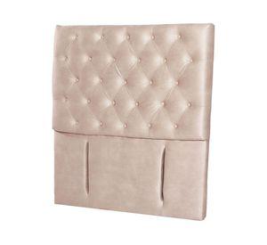 Respaldo 1 plaza Florencia cuero beige Latam Home