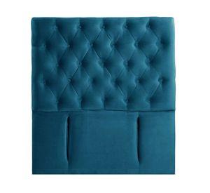 Respaldo 1.5 plazas Florencia tela azul Latam Home