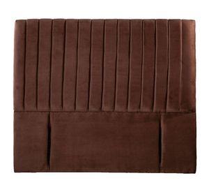 Respaldo 2 plazas Sorrento tela chocolate Latam Home