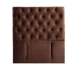 Respaldo 1 plaza Florencia tela chocolate Latam Home