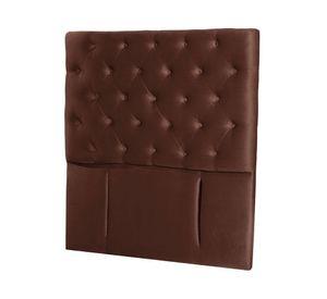 Respaldo 1 plaza Florencia tela chocolate Latam Home