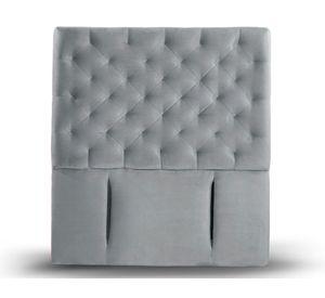 Respaldo 1 plaza Brescia tela gris Latam Home