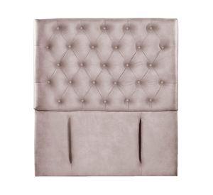 Respaldo 1 plaza Florencia cuero gris Latam Home