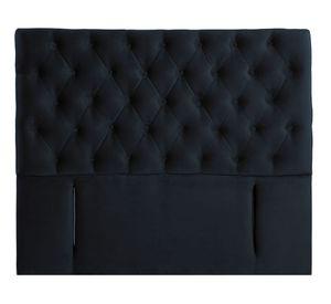 Respaldo 2 plazas Florencia tela negro Latam Home