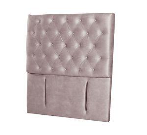 Respaldo 1 plaza Florencia cuero gris Latam Home