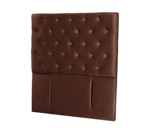 Respaldo 1.5 plazas Florencia tela chocolate Latam Home