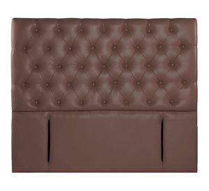 Respaldo King Florencia pu chocolate Latam Home