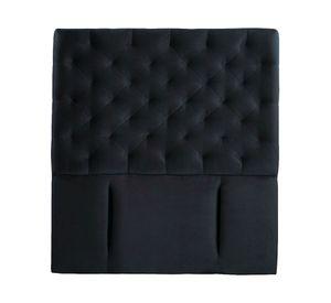 Respaldo 1 plaza Brescia tela negro Latam Home