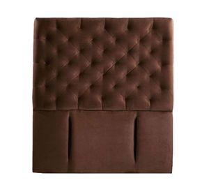 Respaldo 1 plaza Brescia tela chocolate Latam Home
