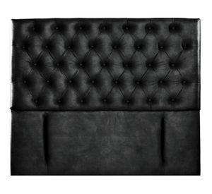 Respaldo King Florencia cuero negro Latam Home