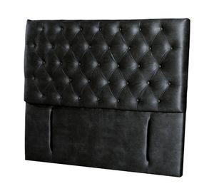 Respaldo King Florencia cuero negro Latam Home