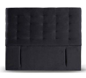 Respaldo 2 plazas Napoles tela negro Latam Home