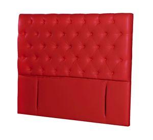 Respaldo King Florencia pu rojo Latam Home