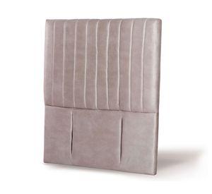 Respaldo 1 plaza Sorrento cuero gris Latam Home