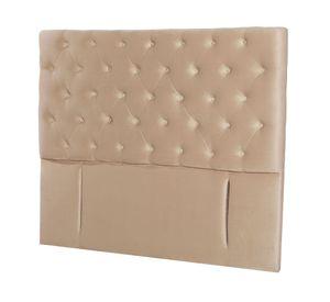 Respaldo 2 plazas Florencia tela beige Latam Home