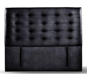 Respaldo 2 plazas Napoles cuero negro Latam Home