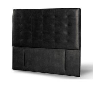 Respaldo 2 plazas Napoles cuero negro Latam Home