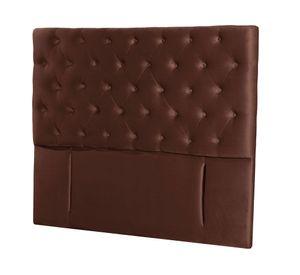 Respaldo 2 plazas Florencia tela chocolate Latam Home