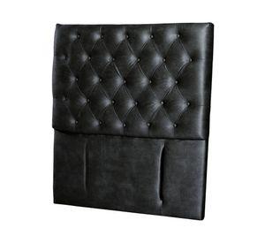 Respaldo 1.5 plazas Florencia cuero negro Latam Home