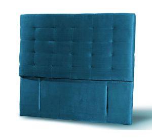 Respaldo 2 plazas Napoles tela azul Latam Home