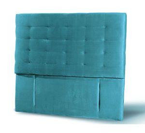 Respaldo 2 plazas Napoles tela turquesa Latam Home