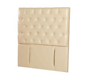 Respaldo 1.5 plazas Florencia pu beige Latam Home