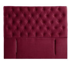 Respaldo 2 plazas Florencia tela burdeo Latam Home