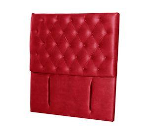 Respaldo 1.5 plazas Florencia cuero rojo Latam Home