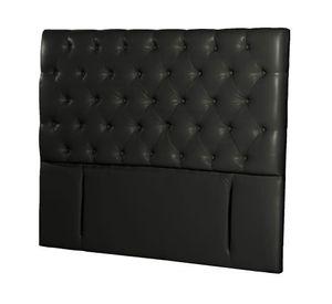 Respaldo King Florencia pu negro Latam Home