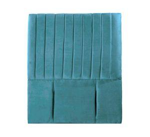Respaldo 1 plaza Sorrento tela turquesa Latam Home