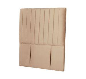 Respaldo 1 plaza Sorrento tela beige Latam Home