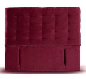 Respaldo 2 plazas Napoles tela burdeo Latam Home