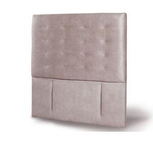 Respaldo 1.5 plazas Napoles cuero gris Latam Home