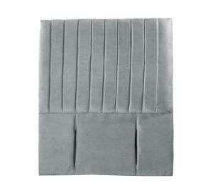 Respaldo 1 plaza Sorrento tela gris Latam Home