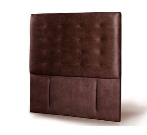 Respaldo 1.5 plazas Napoles cuero café Latam Home