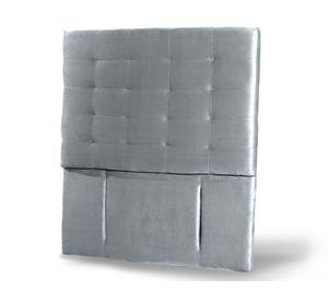 Respaldo 1.5 plazas Napoles tela gris Latam Home