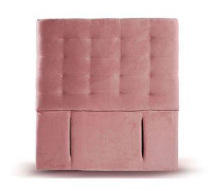 Respaldo 1.5 plazas Napoles tela rosa Latam Home