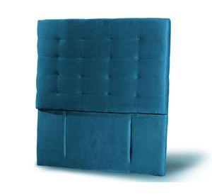 Respaldo 1.5 plazas Napoles tela azul Latam Home