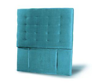 Respaldo 1.5 plazas Napoles tela turquesa Latam Home