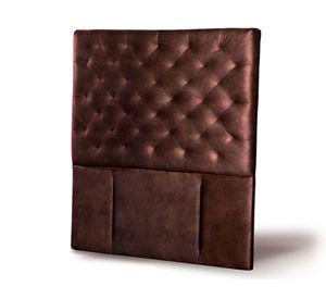 Respaldo 1.5 plazas Brescia cuero café Latam Home