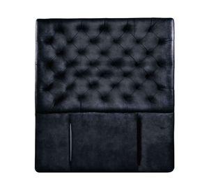 Respaldo 1.5 plazas Brescia cuero negro Latam Home